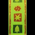 Rollo Cinta Polipropileno Navidad Verde - 50mm x 50m