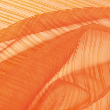 1517-Rollo-Textil-Decorativo Decorative Textile Roll Orange 750mm x 5m - Image 1