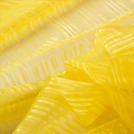 1520-Rollo-Textil-Decorativo Decorative Textile Roll Yellow 750mm x 5m - Image 1