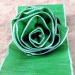 Textile Ribbon Green 68mm x 20m