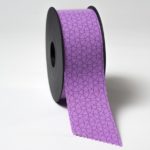 Roll Polypropylene Tape Purple Circles 50mm x 50m