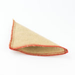 Conos Yute Bordado Rojo - Pack 25 Unidades 28x20x20cm